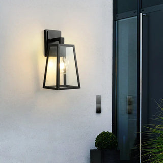 ZOWALA - Classic Black Outdoor Wall Lantern Sconce Image - 3