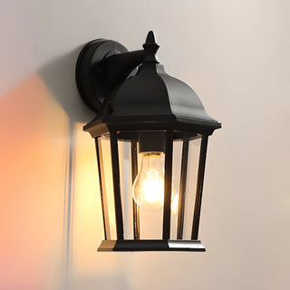 ZOWALA - Classic Black Outdoor Wall Lantern Sconce Image - 6