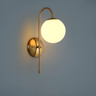 ZOWALA - Modern Gold Double Globe Vanity Wall Sconce Light Image - 16