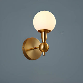 ZOWALA - Modern Gold Double Globe Vanity Wall Sconce Light Image - 18