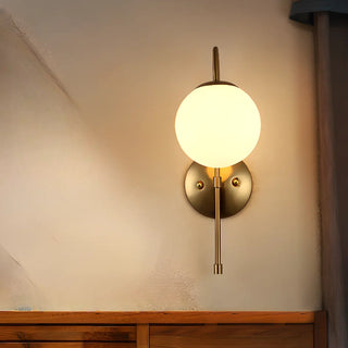 ZOWALA - Modern Gold Double Globe Vanity Wall Sconce Light Image - 4