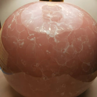 Stylish Nordic Fabric Shade Globe Ceramic Table Lamp Zawala Image - 20