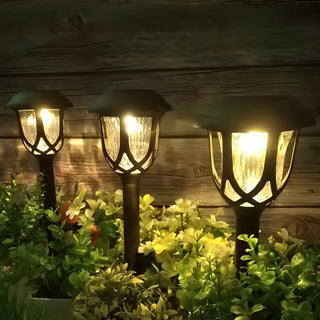 Classic Garden Lantern Pile Light Landscape Lighting Zawala Image - 4