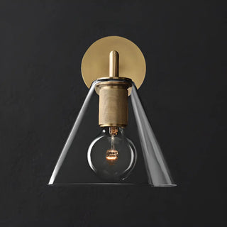 ZOWALA - Modern Metal Clear Glass Vanity Light Image - 10