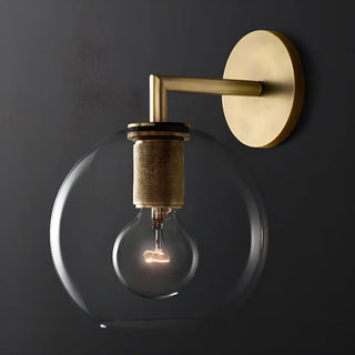 ZOWALA - Modern Metal Clear Glass Vanity Light Image - 13