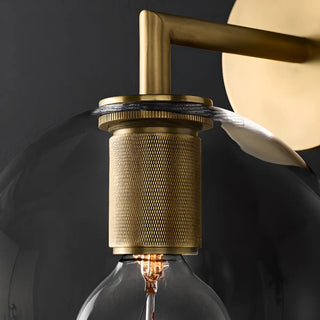 ZOWALA - Modern Metal Clear Glass Vanity Light Image - 15