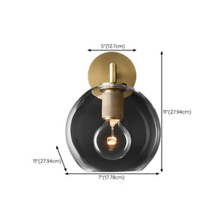 ZOWALA - Modern Metal Clear Glass Vanity Light Image - 18
