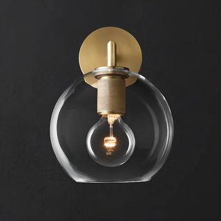 ZOWALA - Modern Metal Clear Glass Vanity Light Image - 9
