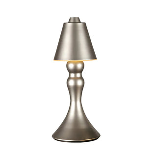 Creative Luxury Golden Tapered Metal Bedside Table Lamp Zawala Image - 9