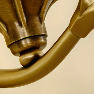 Classic Geometric Metal Frosted Glass Wall Sconce Zawala Image - 10