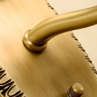 Classic Geometric Metal Frosted Glass Wall Sconce Zawala Image - 11