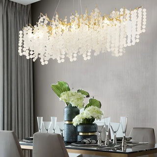 ZOWALA - Luxury Gold Tree Branch Island Chandelier Image - 2