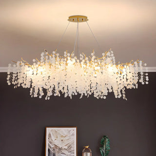 ZOWALA - Luxury Gold Tree Branch Island Chandelier Image - 3