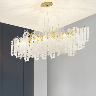 ZOWALA - Luxury Gold Tree Branch Island Chandelier Image - 5