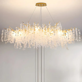 ZOWALA - Luxury Gold Tree Branch Island Chandelier Image - 7
