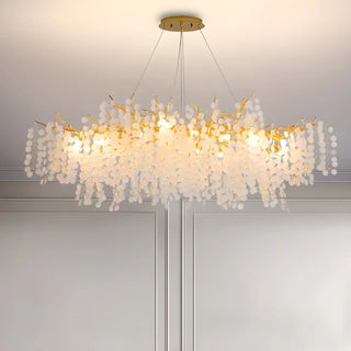 ZOWALA - Luxury Gold Tree Branch Island Chandelier Image - 8