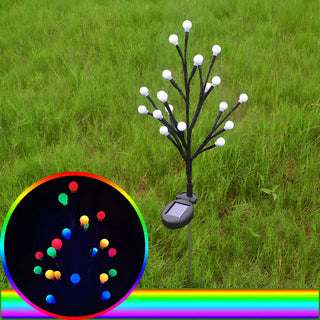 Plastic Flower Lampshade LED Lawn Landscape Lighting Zawala Image - 10