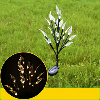 Plastic Flower Lampshade LED Lawn Landscape Lighting Zawala Image - 13
