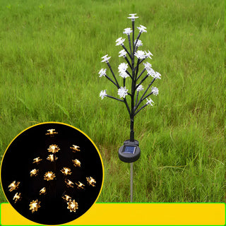 Plastic Flower Lampshade LED Lawn Landscape Lighting Zawala Image - 15