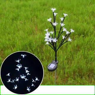 Plastic Flower Lampshade LED Lawn Landscape Lighting Zawala Image - 7