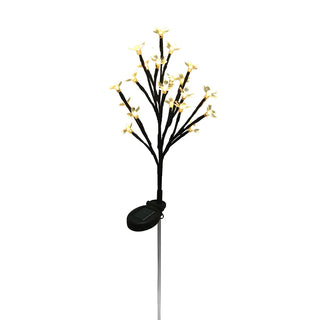 Plastic Flower Lampshade LED Lawn Landscape Lighting Zawala Image - 9