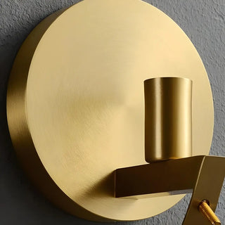 Art Deco Shell Glass Gold Finish LED Vanity Lights Zawala Image - 14