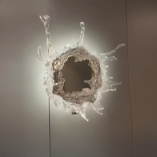 Unique Artistic White LED Vanity Mirror Light Zawala Image - 10