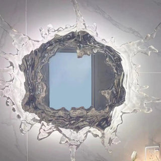 Unique Artistic White LED Vanity Mirror Light Zawala Image - 5