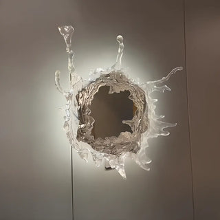 Unique Artistic White LED Vanity Mirror Light Zawala Image - 8