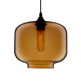 Colorful Modern Glass Mini Cylinder Pendant Light Set Zawala Image - 5
