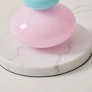 Playful Colorful Stacked Candy Stone Floor Lamp Zawala Image - 9