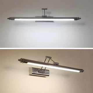 Retro Gold Adjustable LED Stainless Steel Vanity Light Image - 11