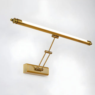 Retro Gold Adjustable LED Stainless Steel Vanity Light Image - 13