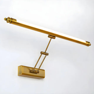 Retro Gold Adjustable LED Stainless Steel Vanity Light Image - 7
