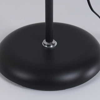 2-Light Black Cone Adjustable Reading Floor Lamp Zawala Image - 8
