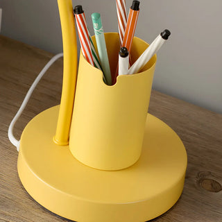 Fashionable Macaron Metal Base Modern Dome Table Lamp Zawala Image - 17