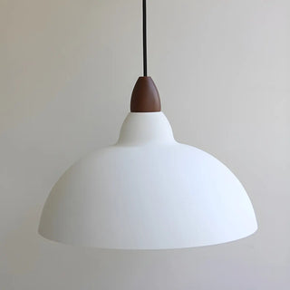 ZOWALA - Contemporary Industrial Aluminum Dome Pendant Light Image - 10