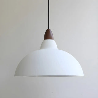 ZOWALA - Contemporary Industrial Aluminum Dome Pendant Light Image - 4