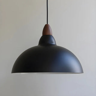 ZOWALA - Contemporary Industrial Aluminum Dome Pendant Light Image - 6
