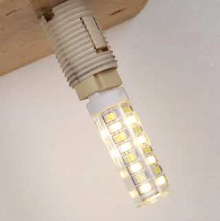 Modern Beige Square Stone Bedroom LED Wall Sconce Zawala Image - 10