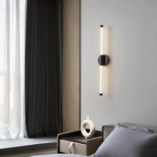 ZOWALA - Contemporary White Vertical Wall Vanity Light Image - 1