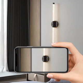ZOWALA - Contemporary White Vertical Wall Vanity Light Image - 12