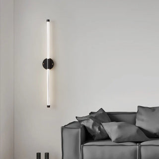 ZOWALA - Contemporary White Vertical Wall Vanity Light Image - 2