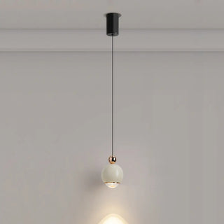 ZOWALA - Contemporary Globe Metal Dining Room Black Pendant Light Image - 10