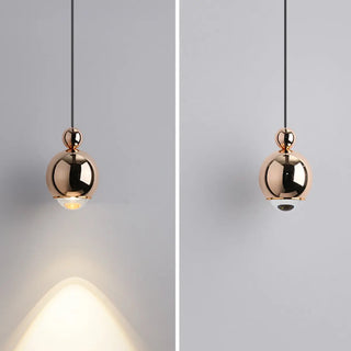 ZOWALA - Contemporary Globe Metal Dining Room Black Pendant Light Image - 17