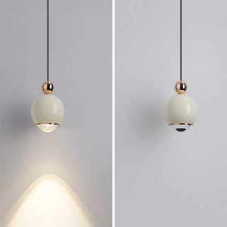 ZOWALA - Contemporary Globe Metal Dining Room Black Pendant Light Image - 18