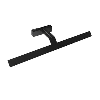 Black Contemporary Rectangular Metal LED Vanity Light Zawala Image - 13