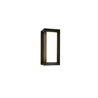 Modern Square Black Metal Outdoor Waterproof Wall Light Zawala Image - 11