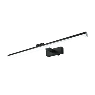 ZOWALA - Contemporary Black Linear Rotating Bar Vanity Light Image - 11