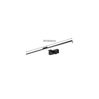 ZOWALA - Contemporary Black Linear Rotating Bar Vanity Light Image - 13
